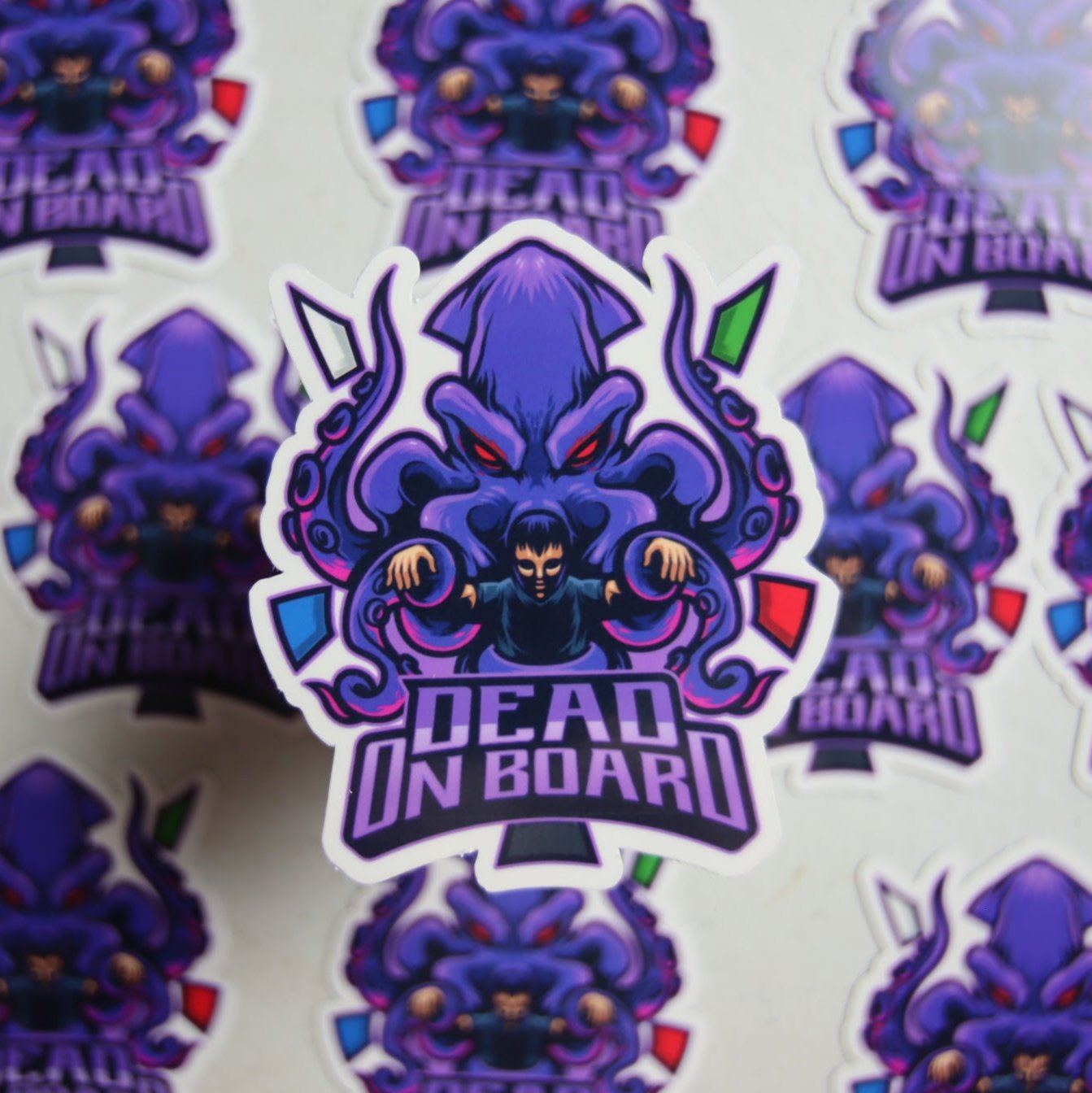 DeadonBoardMTG Vinyl Sticker