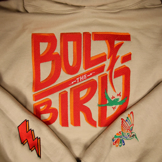 Bolt the Bird MTG Embroidered Hoodie