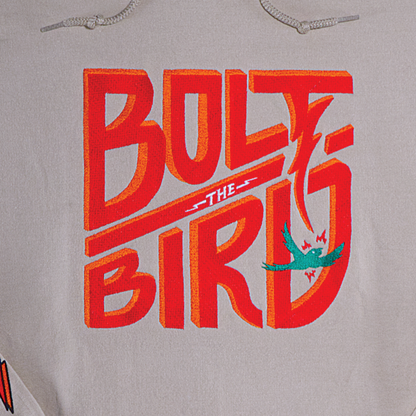 Bolt the Bird MTG Embroidered Hoodie